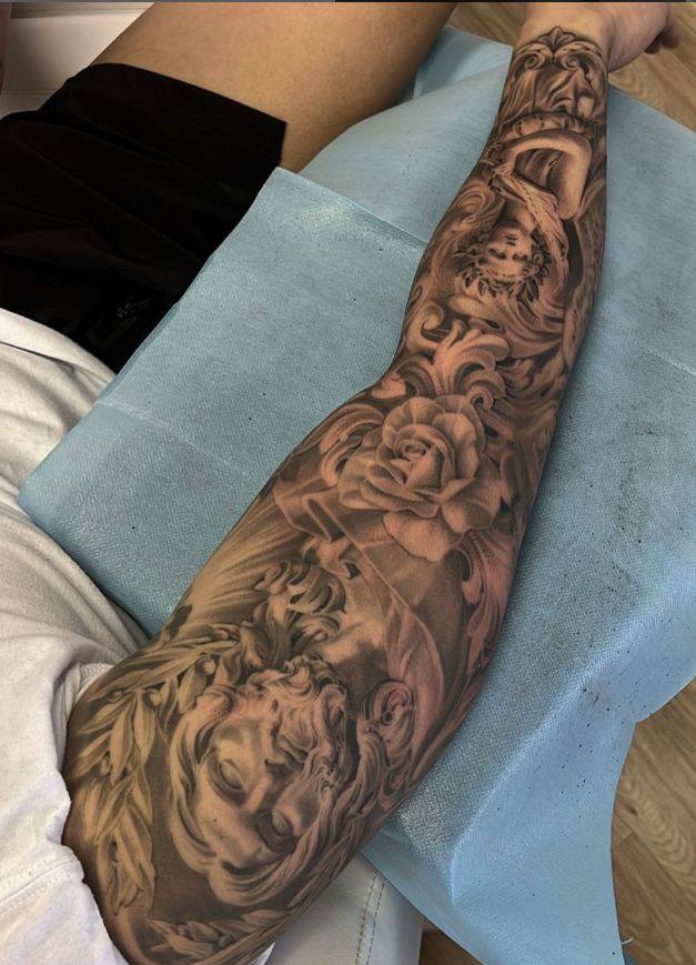 Baroque realism full sleeve